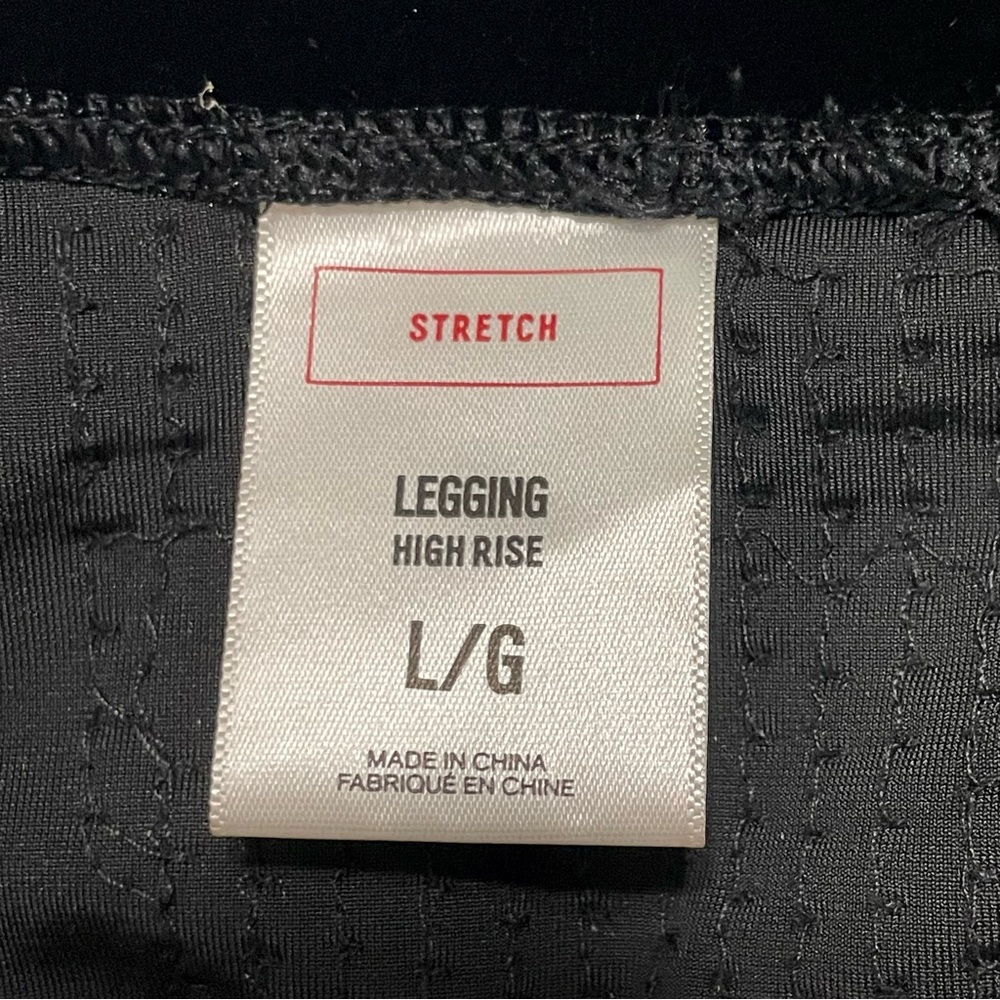 Express Black Sequin Leggings - Picture 11 of 12